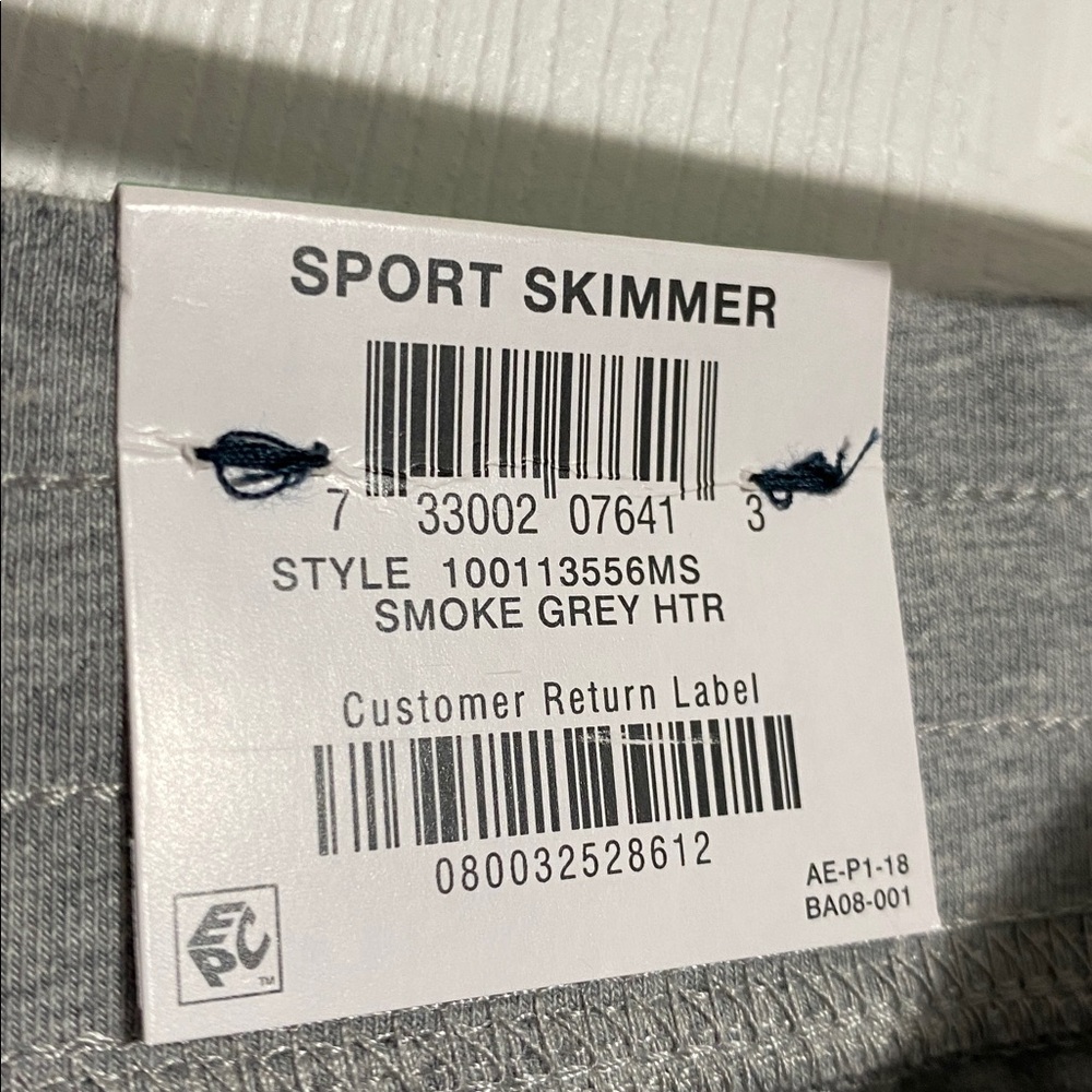 Karen Scott sport Capri NWT Heather gray skimmer cotton knit pants size LARGE - Picture 9 of 11